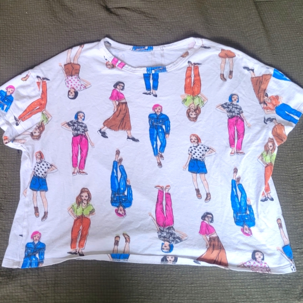 Womens crop size L